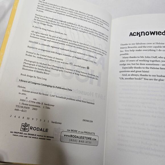 HELOISE Kitchen Hints and Around The House DIY household soulutions and hacks - Picture 8 of 9